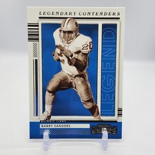 Barry Sanders 2021 Panini NFL Contenders Legendary Contenders 