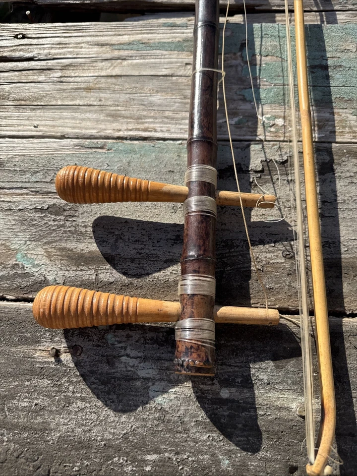 京湖二胡中国小提琴小提琴歌剧乐器木制 — 第 2/4 张图片