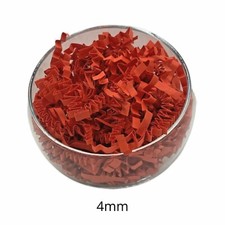 CRINKLE SHREDDED PAPER COLOURED Zig Zag Kraft Gift Hamper Filler Shred Packaging