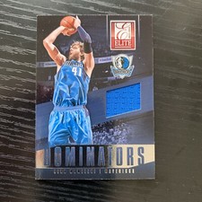 Dirk Nowitzki 2013-14 Panini Elite Basketball Dominators GU Jersey Relic #23