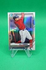 2021 Bowman Draft Base Chrome Refractor #BDC-53 Nick Yorke Boston Red Sox TU1
