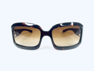 Batali Tortoise Rectangular Wrap Sunglasses Elite CS831 106 52 18 130