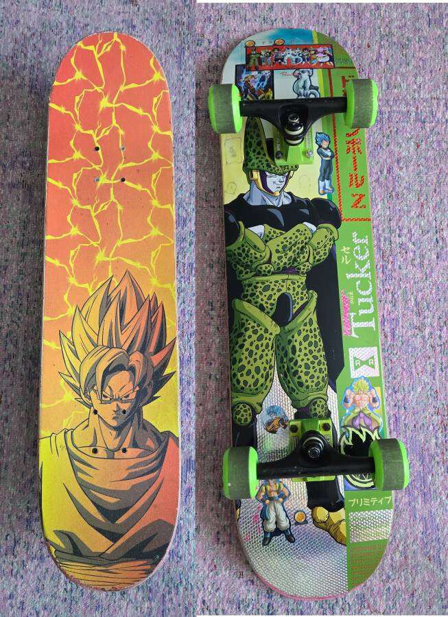 AKIRA TORIYAMA Dragon Ball Z COMPLETE SKATEBOARD