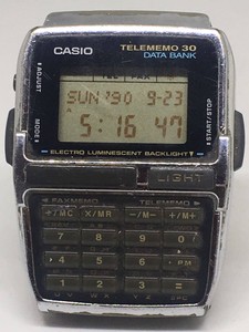 Casio Telememo 30 Data Bank Watch 1253 DBC-300 410004925856 | eBay