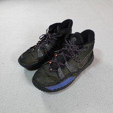 Nike Kyrie 7 Shoes Youth 7 Y Black Grind Basketball Shoes Irving CT4080 007