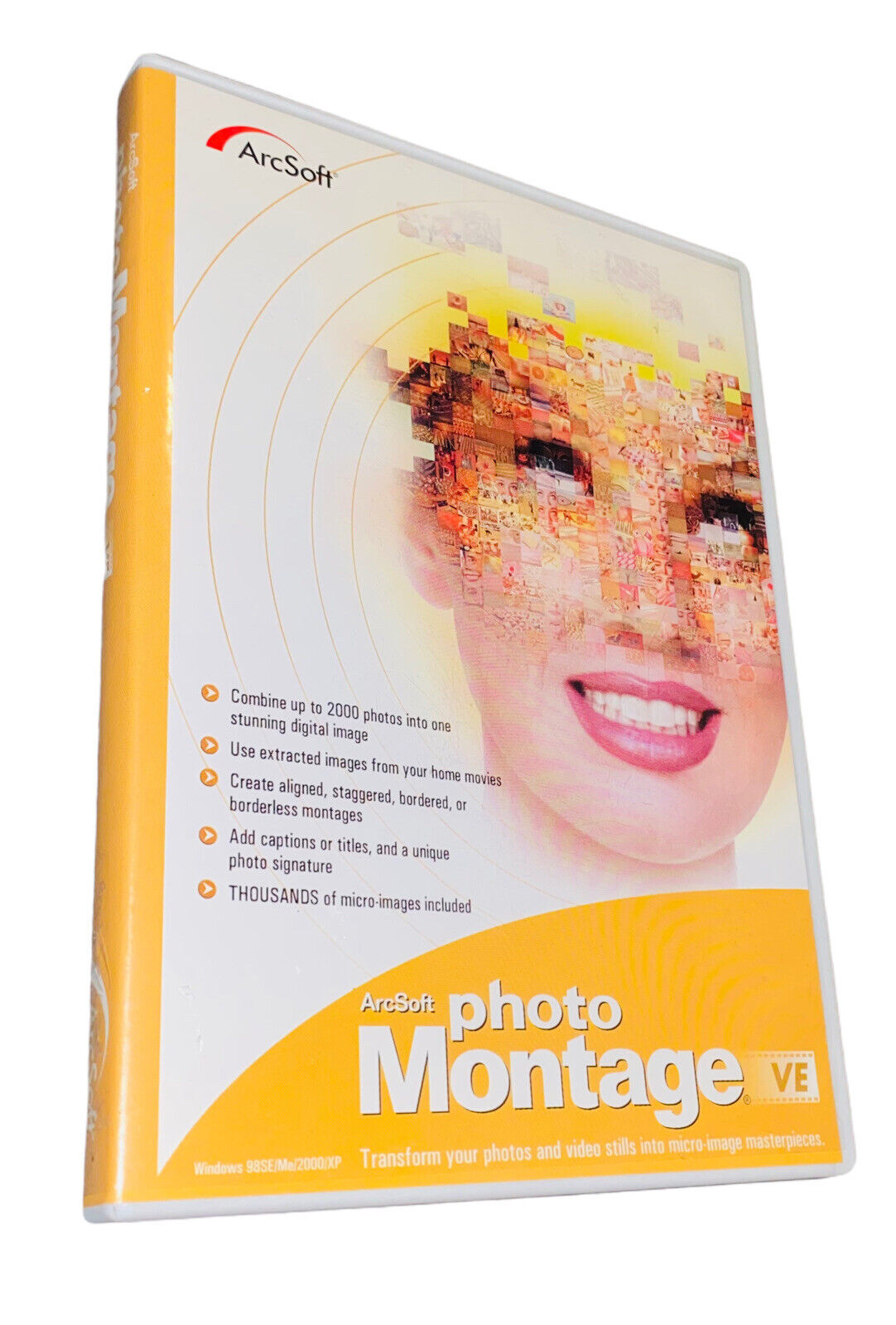 ArcSoft Photo Montage Panorama Maker DVD Imaging Software Program Video Edition