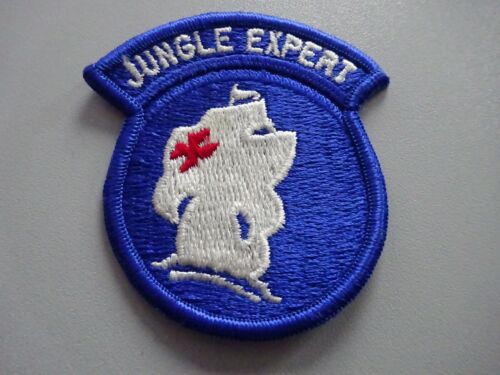 71-1 original USA Abzeichen Patch Jungle Expert War Training Center - Bild 1 von 2