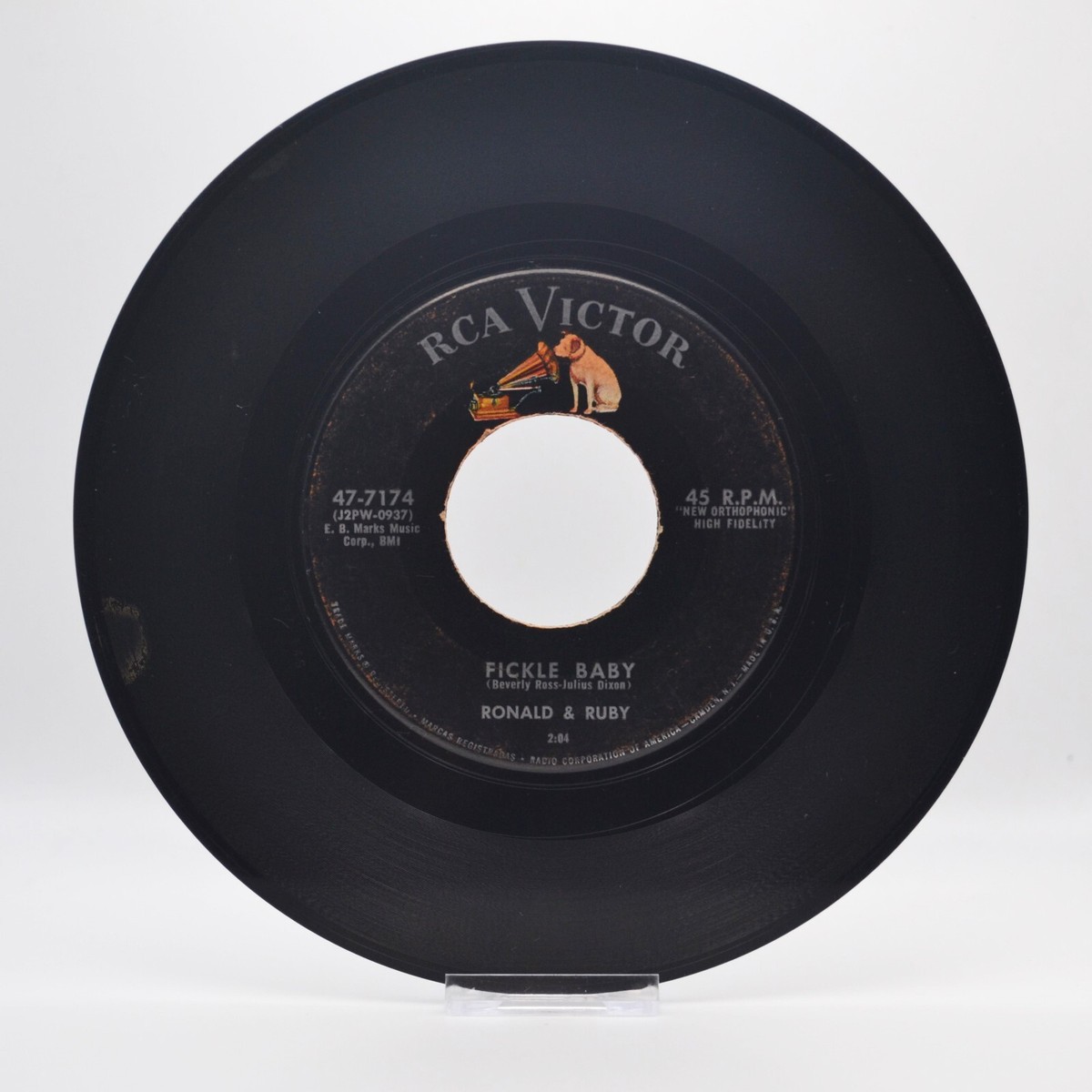 Ronald & Ruby - Lollipop / Fickle Baby 7