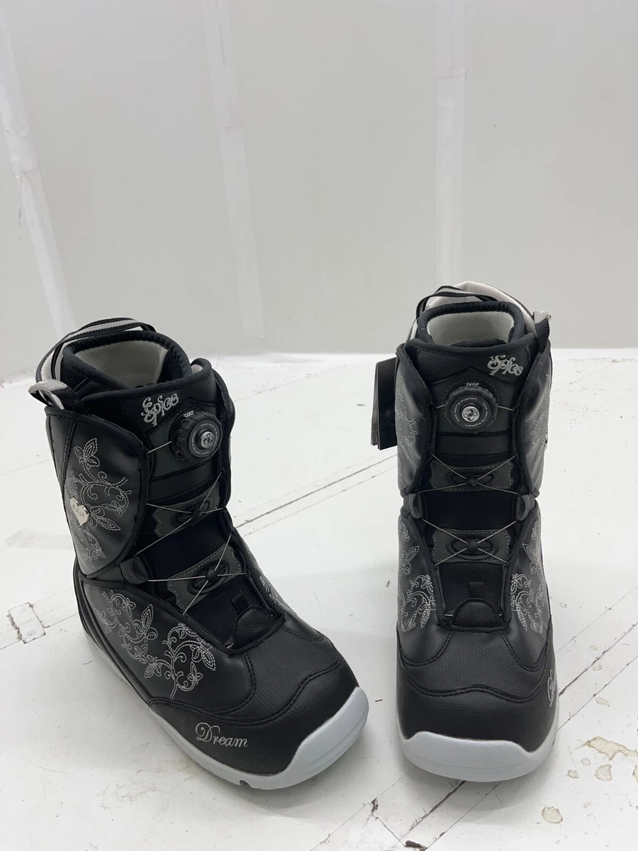 NEW! 29.0 Spice Dream BOA Womens Beginner-Intermediate Snowboard Boots eBay