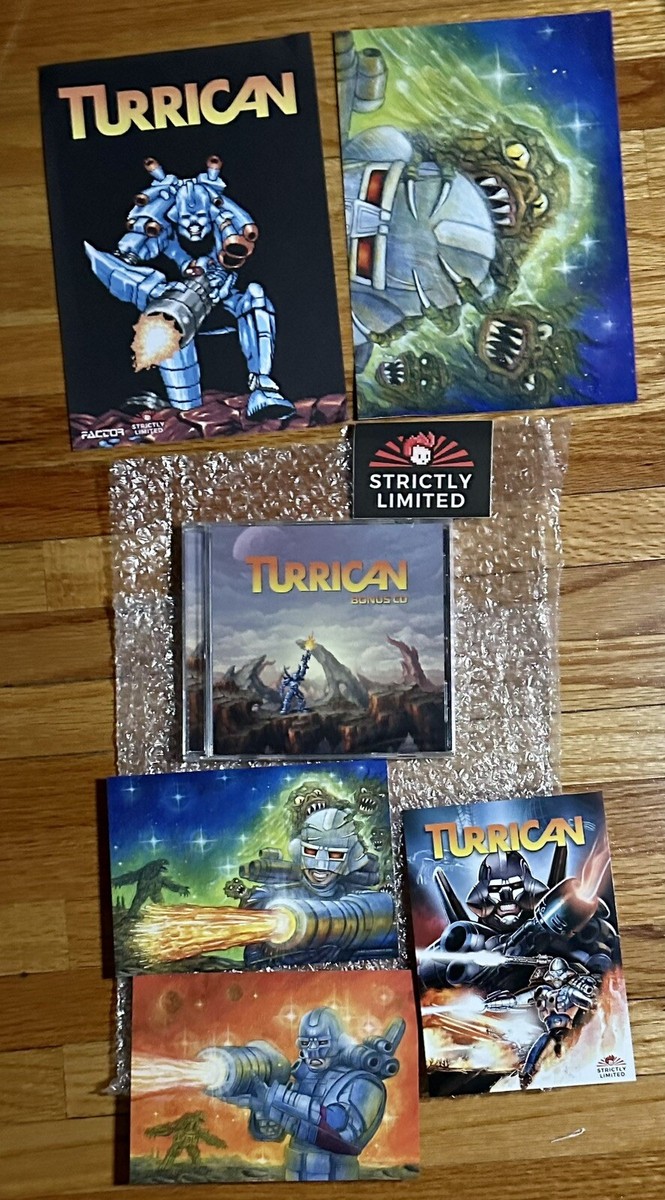 New Switch NSW Turrican Ultra Collector's Edition Factor 5