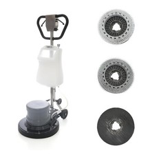Industrial Floor Polisher Machine with(1 Tank+2 Brushes+1 Pad Holder)