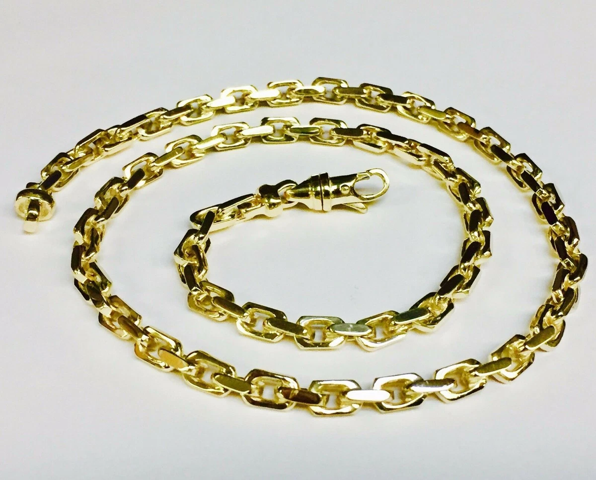 Ebay gold 2024 necklace mens