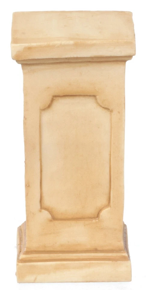 FALCON MINIATURES Miniature Dollhouse Pedestal Tan 1:12 Scale New