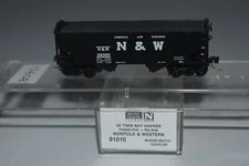 N Scale MTL 91010 Norfolk & Western 33' Twin Bay Hopper 38360 C51196