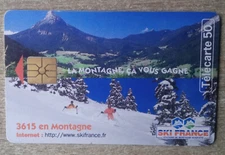 télécarte F731A / envoi suivi