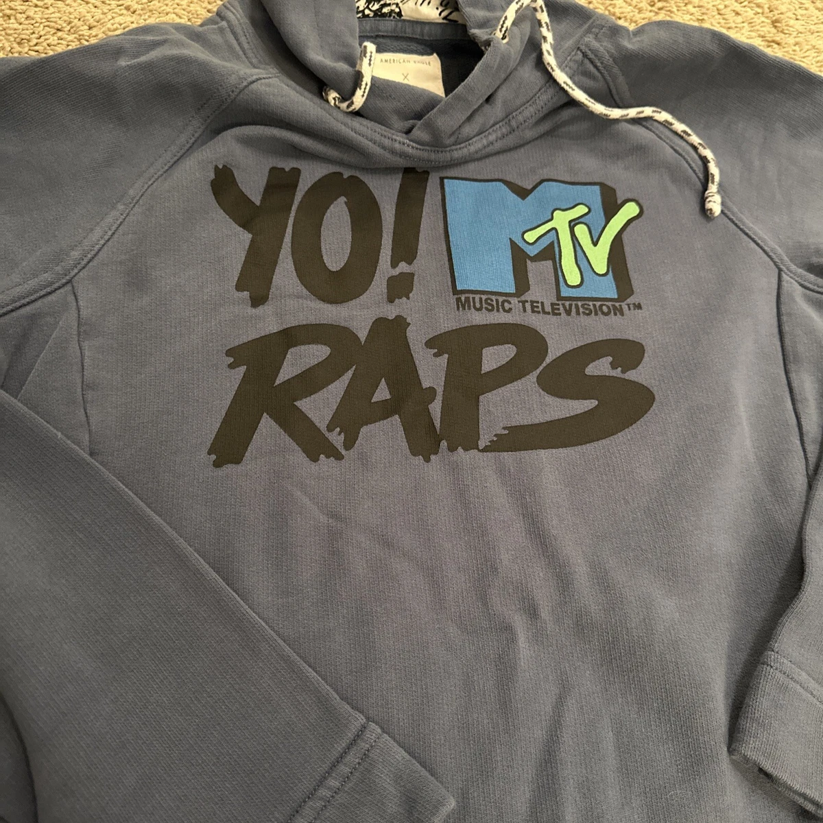 Yo Raps MTV American Eagle Hoodie Sise XS eBay