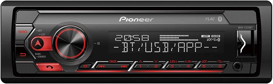 Autoradio Pioneer MVH-S320BT 1DIN Bluetooth MP3 USB Garanzia Italia - Immagine 3 di 4