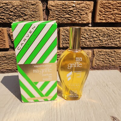 Ma Griffe by Carven Parfum De Toilette Spray 3.3oz 100ml Vtg  Formula Damage Box