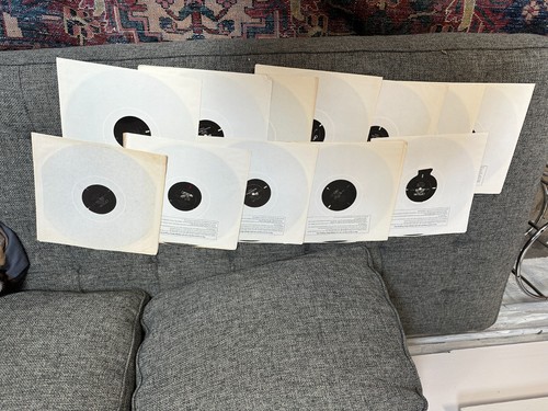 RARE Lot of 13 Vintage OPTIGAN Music Discs โ Lo-Fi Sampling Heaven!