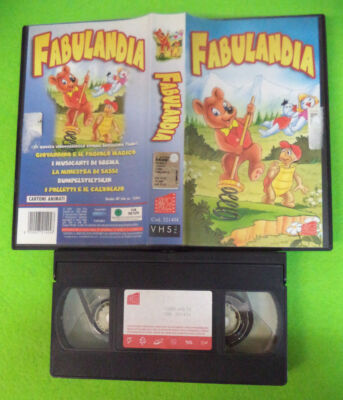 VHS Film FABULANDIA Animation 2001 AVO FILM 321404 Musiker Bremen (F210) keine DVD