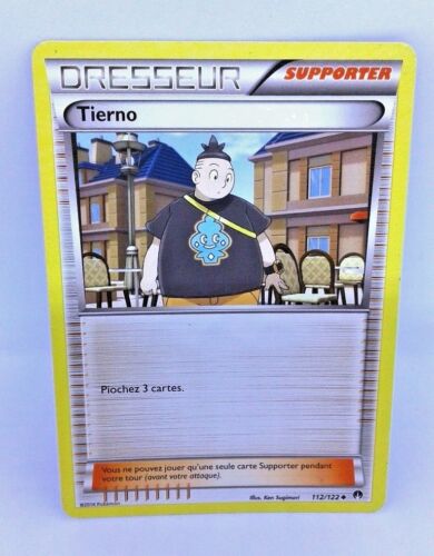 Carte Pokémon - DRESSEUR - TIERNO 107119 SUPPORTER - XY - Vigueur Spectrale - Photo 1/1