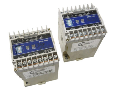 LOT OF 2 POSITIVE CONTACT SCU-100 CONTROL BOX
