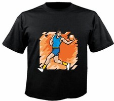 Motiv Fun T-Shirt Handball Fussball Volleyball Basketball Club Motiv Nr. 6237