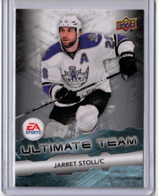 JARRET STOLL 11/12 Upper Deck EA Sports Ultimate Team Insert Card #EA14 LA Kings