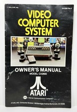Vintage ATARI CX2600 Video Computer System Owner's Manual 1978 Booklet