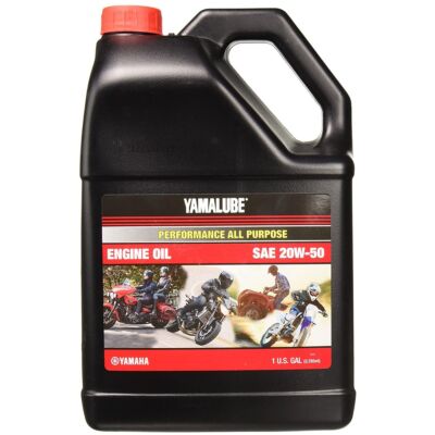 Yamaha Yamalube SAE 20W-50 4T 4-Stroke Engine Motor Oil Gallon LUB-20W50-AP-04