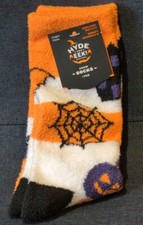 NWT Hyde and Eek Halloween Super Soft Cozy Socks Size Men 6-12 Women 8-13