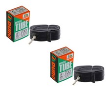 2 TWO DURO BICYCLE 700 x 40c/45c/48c TUBE 48MM STANDARD PRESTA/FRENCH VALVE.