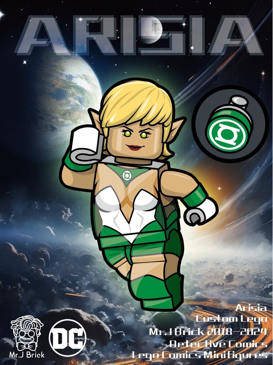 Super Villains Lego Green Lantern Girl LEGO DC Super Hero Girls