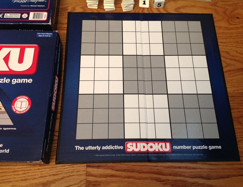 SUDOKU BOARD GAME NUMBER PUZZLE SDK549 IMAGINATION - Image 4 of 4