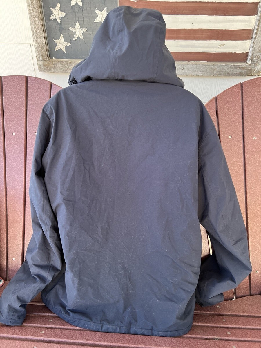 Barbour Whitburn Waterproof Breathable Jacket in Blue- size XL