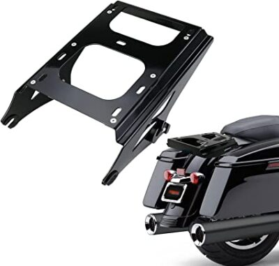 For Harley Touring 2009-2013 Detachable Two-UP Luggage Rack Tour Pack Mount US