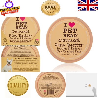 Pet Head Oatmeal Paw Butter Eco-Friendly Relief for Furry - Main Image