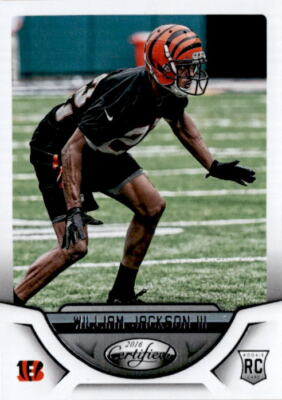 2016 Panini Certified #168 William Jackson III /499