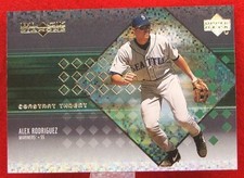 1999 Upper Deck Black Diamond Constant Threat Alex Rodriguez #T3 NM+