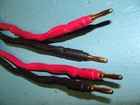 Granite Audio Speaker Jumpers-2 ft. Long-2 Pairs. Spades/Banana Connectors. Exc. — photo 3
