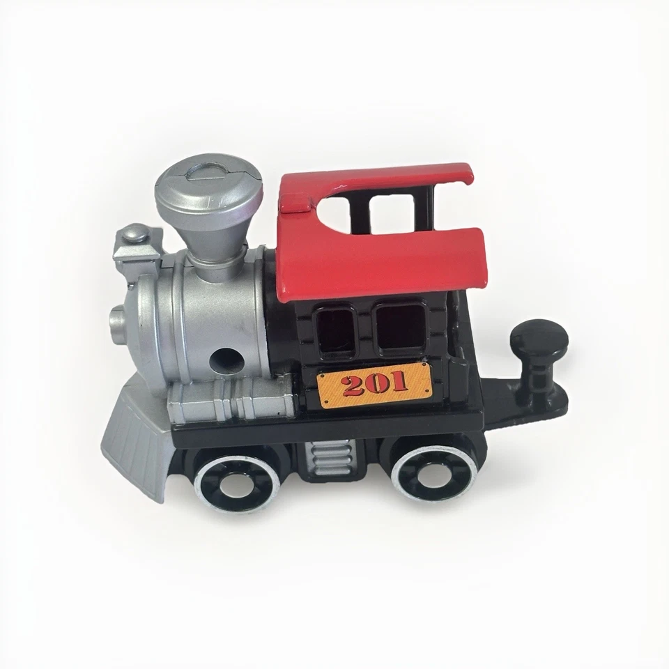 Lincoln Logs Train Cars Lot &  Frontier Express Tunnel Tracks Lot - Image 3 of 4