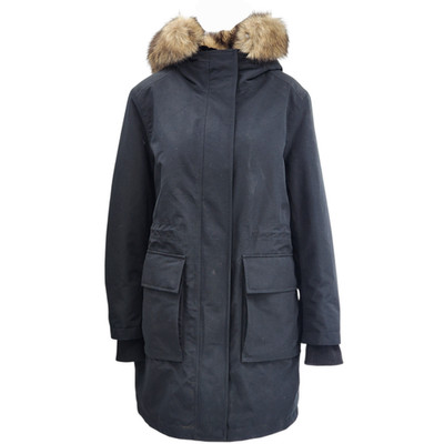M&S Stormwear Ultra Hooded Faux Fur Lined Parka Damen Mantel UVP 135,00 £