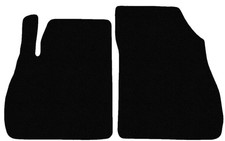 Vorne Autoteppiche für Opel Zafira C 2012-2019, Schwarz Velour