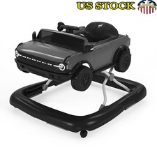 4 in 1 Baby Walker Push Behind Toy Station Floor Play Adjustable Height New