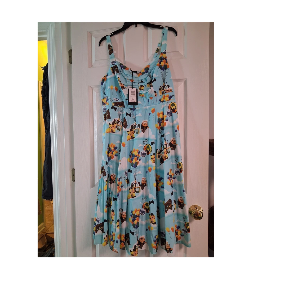 princess polly baby blue dress Torrid Mesh Dot Inset Swing Dress main image 1