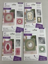 4 Crafters Companion Elements Christmas Nesting Dies Yuletide Blooms Baubles Sno