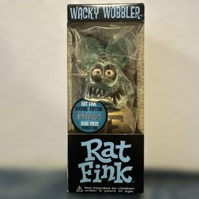 RAT FINK Metallic Wacky Wobbler Limited 1500 Collectible Funko