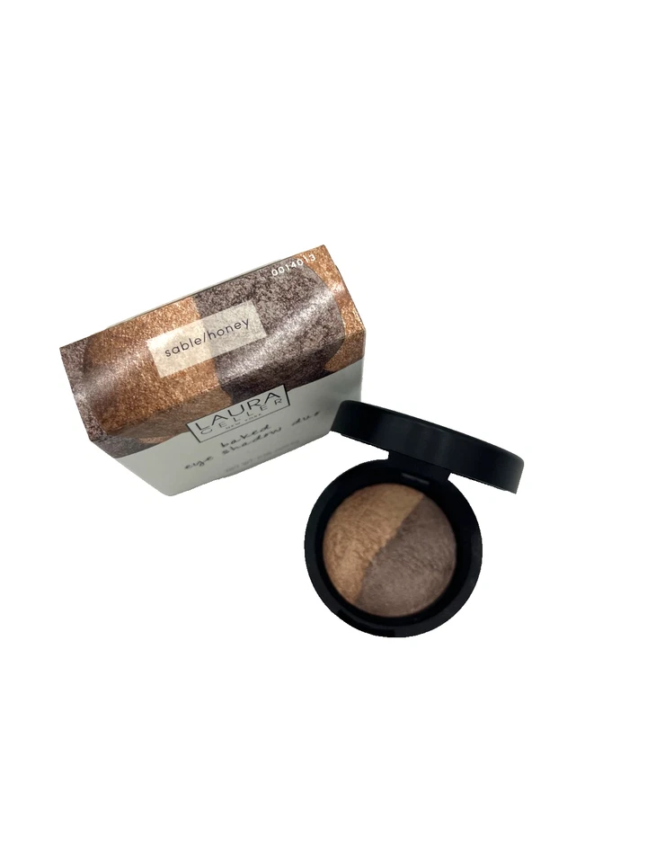Laura Geller Baked Eye Shadow Eye Color Duo Sable Honey 0.08oz /2.5g - Image 2 of 4