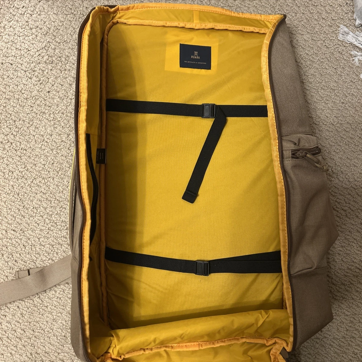 NEU Roark 5 Day Mule 55L Taschen Rucksack Farbe Dark Khaki Outdoor Camp Wandern
