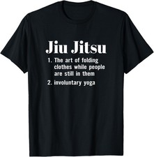 Jiu Jitsu Definition Funny Sayings Martial Arts Cotton Tee - MADE IN USA